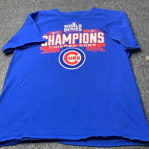 Youth 2016 Chicago Cubs World Series Champions Size XL - Picture 1 of 4